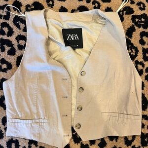 Zara Cropped Vest
